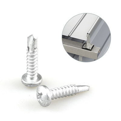 Metrische Bimetall-Selbstbohrschraube mit Beschichtung aus Ruspert 4,2x19 mm für Stahlrahmen und -schrauben