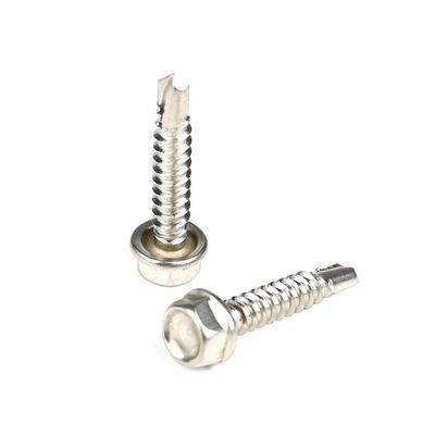 Metallschrauben für das Selbstbohren mit Hexkopf mit INCH-Messsystem und Edelstahl
