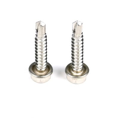 Metallschrauben für das Selbstbohren mit Hexkopf mit INCH-Messsystem und Edelstahl