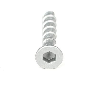 Hexkopf aus Edelstahl Countersunk Flat Selbstklemmen Zementschrauben für den Bau