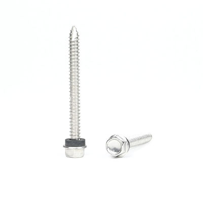 Edelstahl ST6.3*55mm Flansche Hex-Selbstschraubschrauber Parafuso Auto Atarraxante