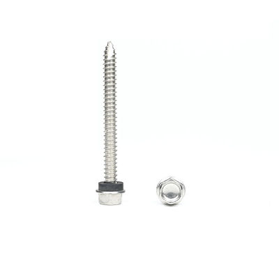 Edelstahl ST6.3*55mm Flansche Hex-Selbstschraubschrauber Parafuso Auto Atarraxante