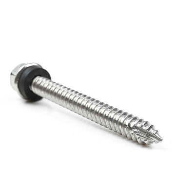 Edelstahl ST6.3*55mm Flansche Hex-Selbstschraubschrauber Parafuso Auto Atarraxante