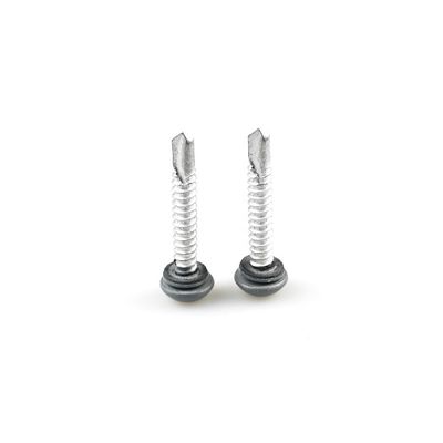 Selbstbohrschraube 12 Bimetallschraube mit Epdm Waschmaschine Bi-Metall Farbbeschichtung Torx Pan Kopf