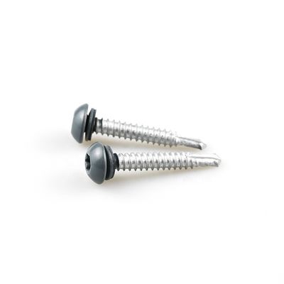 Selbstbohrschraube 12 Bimetallschraube mit Epdm Waschmaschine Bi-Metall Farbbeschichtung Torx Pan Kopf