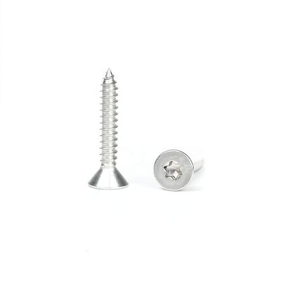 Metrischer Edelstahl ST4.8*30mm Flat Torx Head Selbstschraubschrauben Sus316 Scharfpunkt-Selbstbohrschraubschraub