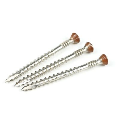10x65mm Edelstahl 316 Torx Flachkopf Trockenwandschrauben für Holzbau