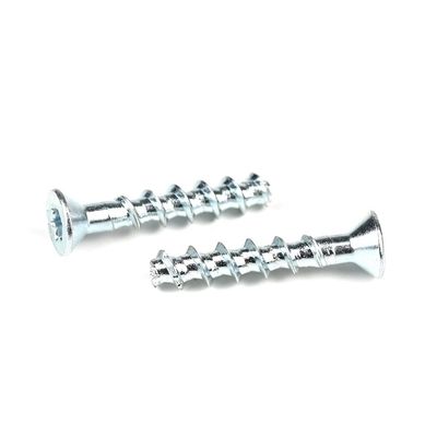 10B21 Kohlenstoffstahl M5x35mm selbstbohrende Flachkopf Torx Betonschrauben für Blockwand