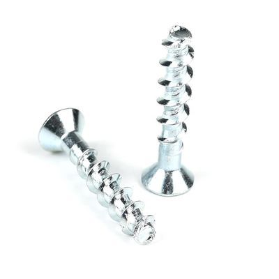 10B21 Kohlenstoffstahl M5x35mm selbstbohrende Flachkopf Torx Betonschrauben für Blockwand