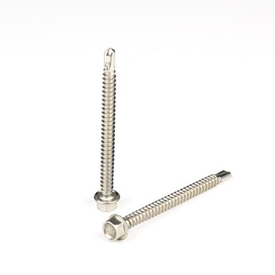 Schwarze Sus316 Hexkopfschrauben kundenspezifische Unterstützung für selbstbohrende Schrauben aus Edelstahl