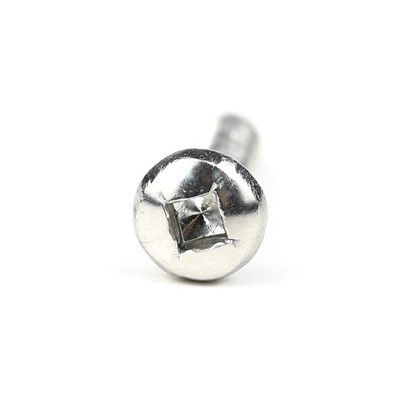 8x20mm Edelstahl-Quadratantrieb-Schrauben für INCH-Messsystem