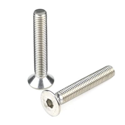 Edelstahl-Flachschrauben für Maschinen DIN 7991 Hex-Steckschrauben mit individueller Unterstützung