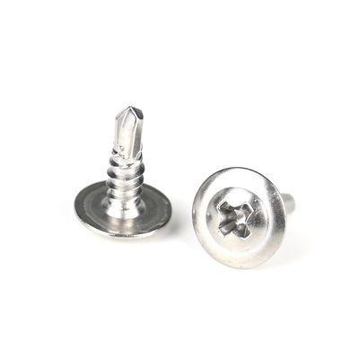 Phillips Waferkopf Selbstbohrschrauben aus Edelstahl 410 M4.2x13mm GB-Standard