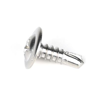 Phillips Waferkopf Selbstbohrschrauben aus Edelstahl 410 M4.2x13mm GB-Standard