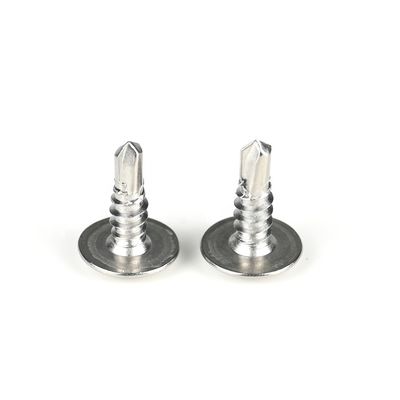 Phillips Waferkopf Selbstbohrschrauben aus Edelstahl 410 M4.2x13mm GB-Standard
