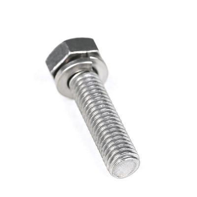 Kontaktieren Sie den Kundenservice für maßgeschneiderte Stabile A2-Maschinenschrauben M8x32 mm Hexagon SEMS