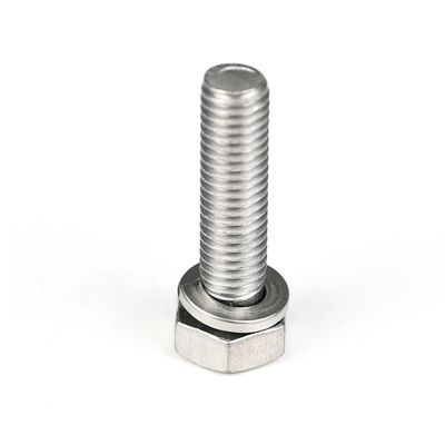 Kontaktieren Sie den Kundenservice für maßgeschneiderte Stabile A2-Maschinenschrauben M8x32 mm Hexagon SEMS