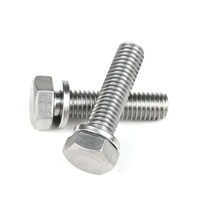 Kontaktieren Sie den Kundenservice für maßgeschneiderte Stabile A2-Maschinenschrauben M8x32 mm Hexagon SEMS