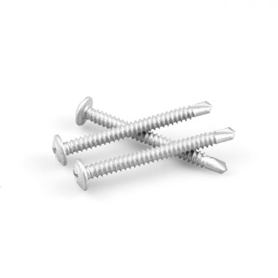 M5.5x60mm Edelstahl-Bi-Metall-Selbstbohrschraube Phillips Waferkopf Bimetallschraube