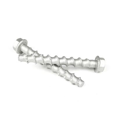 Sorgfältig gefertigte M8x75mm Flansche Sechseckkopf Betonschrauben Edelstahl 410