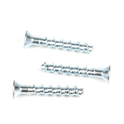 Metrische Zinkplattierung Flachkopf Hex-Steckdose Selbstbohrung Metallanker M6 50mm Anclajes