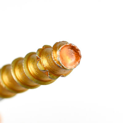 100% QC getestet Gold Backfarbe Hexkopf Edelstahl Selbstklemmen Mauerwerk Schrauben Anker Zement Schrauben