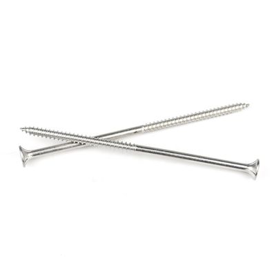 Edelstahl 150 mm Vis A Bois Tete Hexagonale Bugle Head Holzschraube zur Installation