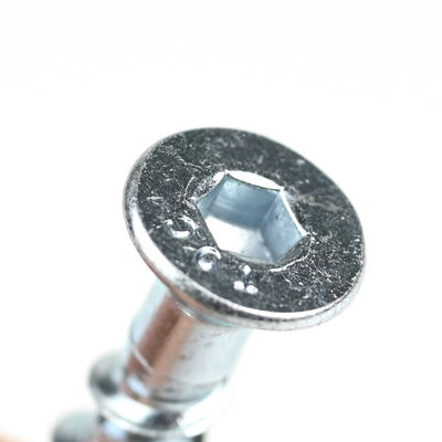 Beton Ankerbolzen Schraube Kohlenstoffstahl M6x50mm Hex Socket Flachkopf für T/T Zahlung