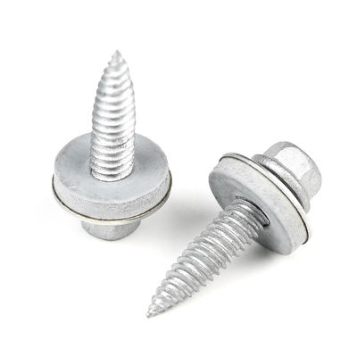 Hex Flanschkopf Bimetall Trockenwandschraube für schnelle und einfache Duschtür Installation