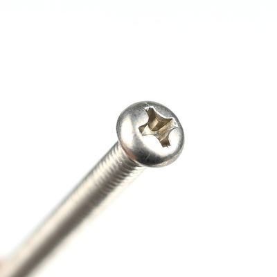 Edelstahl M4 x 10mm Pan Head Phillips Schrauben für Solarwasserbereiter