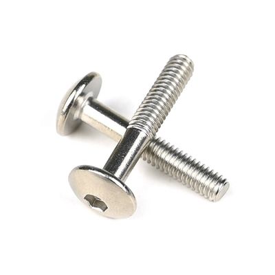 M4 22mm Teilfaden-Schienenkopf Hex-Steckdose-Maschinenschrauben für Küchenhaube