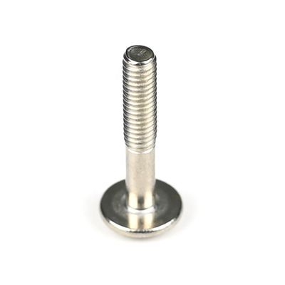 M4 22mm Teilfaden-Schienenkopf Hex-Steckdose-Maschinenschrauben für Küchenhaube