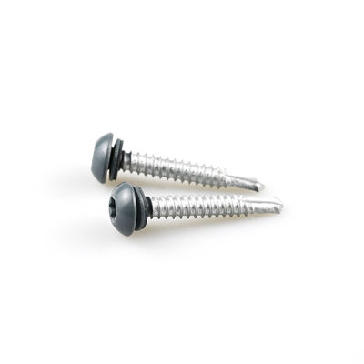 Metrische Torx Pan Kopf Selbstbohrung Tapping Schraube Edelstahl Bimetall Schraube mit Epdm Waschmaschine