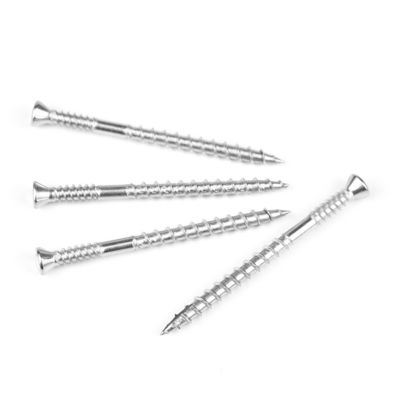 SS316 Typ 17 Rippen Quadratkopf Csk Schrauben für Holzbaubau Bauhäuptchen Stil Trim