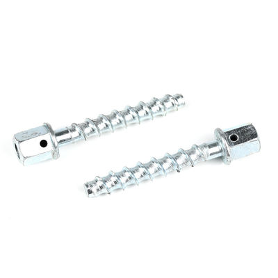 Eisenbahnverkehr M10 80mm Plating Thread Rod Flansche Hex Tornillos De Anclaje Beton Schraubverankerung für Heizung Ventilationssystem