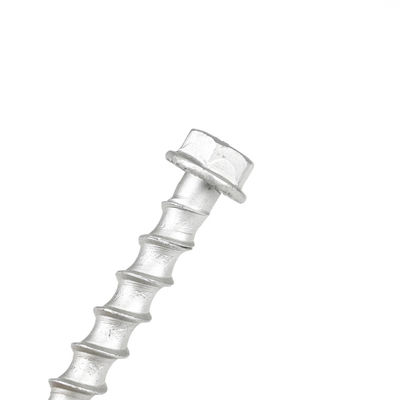 Hexflansche aus Edelstahl 75 mm M8 Betonbolze zum Verpacken von Stoßfängern in Betonschrauben