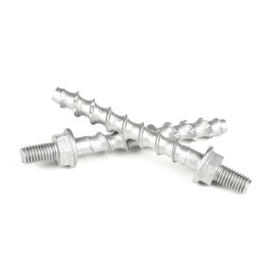 ZINK-Rostbekleidung Doppelkopf-Anker Mauerwerk Schraube SS410 Edelstahl Beton Schraube Bolt Anker
