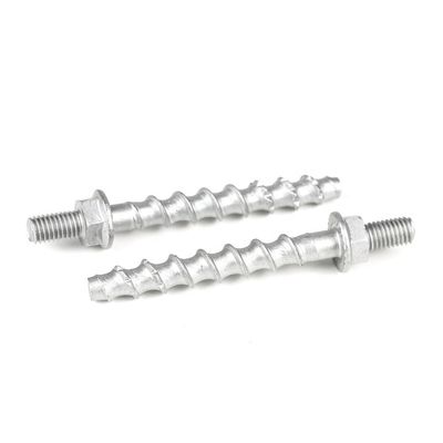 ZINK-Rostbekleidung Doppelkopf-Anker Mauerwerk Schraube SS410 Edelstahl Beton Schraube Bolt Anker