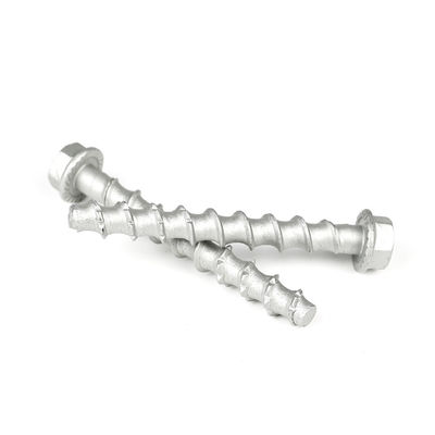 Mechanische selbstbohrende Verankerungsschraube Hexflansche Betonschraube M8 für Schwerlast 410 SS