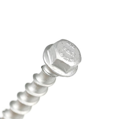 Mechanische selbstbohrende Verankerungsschraube Hexflansche Betonschraube M8 für Schwerlast 410 SS