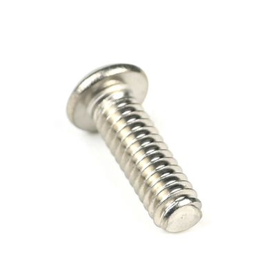 Edelstahl 304 Knopfkopf Allen Manipulationsbeständige Hex-Full-Gewinde Maschinenschrauben