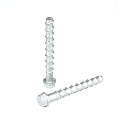 5/8x6' Edelstahl Hex-Self-Tapping Beton-Schraubverankerungsschrauben zur Befestigung von Schutzgitter