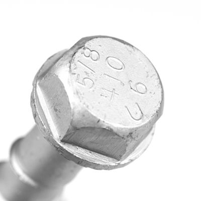 5/8x6' Edelstahl Hex-Self-Tapping Beton-Schraubverankerungsschrauben zur Befestigung von Schutzgitter