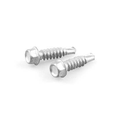 SCM435 Unitek Sus304 Sus410 Hex Wascher Selbstbohrschraube St6.3x25 für Faserzementplatte