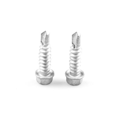 SCM435 Unitek Sus304 Sus410 Hex Wascher Selbstbohrschraube St6.3x25 für Faserzementplatte