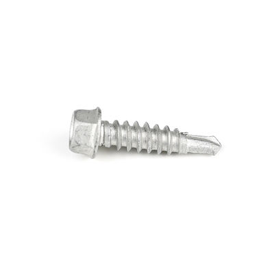 SCM435 Unitek Sus304 Sus410 Hex Wascher Selbstbohrschraube St6.3x25 für Faserzementplatte