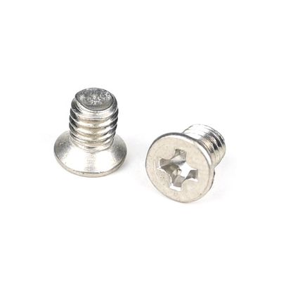 Kundenspezifische Unterstützung 100% QC getestet M4 Flat Head Countersunk Machine Schraube für Fenster