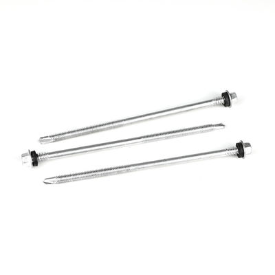 Waferkopf Bimetall Edelstahl Hex Flansche Selbstbohrschraube mit Epdm Waschmaschine
