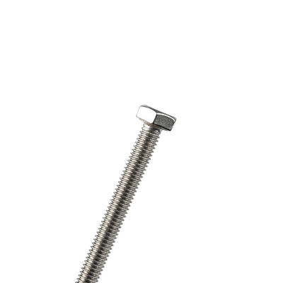 Edelstahl A4 316 Full Thread Hex Din 933 Bolt Solar Fastener Maschine Bolt M4x50