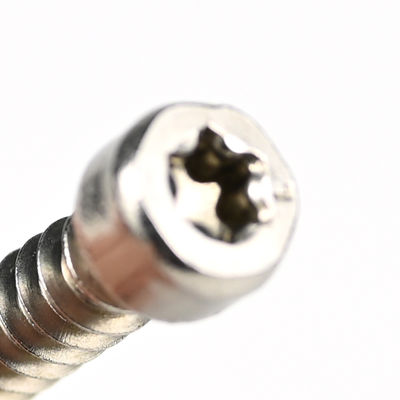 304 Edelstahl Runde Filister-Kopfschraube M6 Torx-Schraube mit individueller Unterstützung